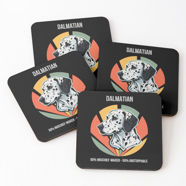 Item preview, 50% Mischief-Maker, 50% Unstoppable - Dalmatian designed and sold by Numbers-Art.