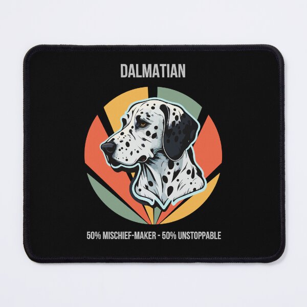 Item preview, 50% Mischief-Maker, 50% Unstoppable - Dalmatian designed and sold by Numbers-Art.