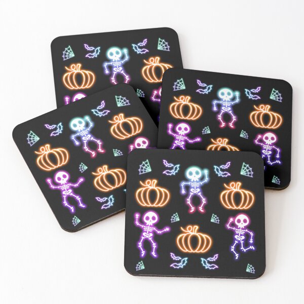 Item preview, Skeletons and Pumpkins Dance designed and sold by FreeSoulLab.