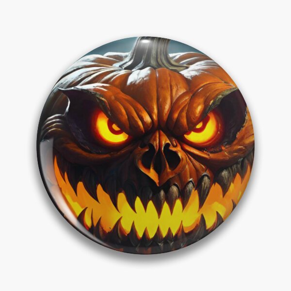 Item preview, Scary Demonic Halloween Pumpkin designed and sold by GrizzlyCollective.