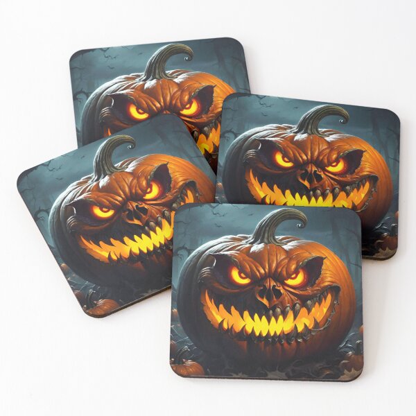 Item preview, Scary Demonic Halloween Pumpkin designed and sold by GrizzlyCollective.
