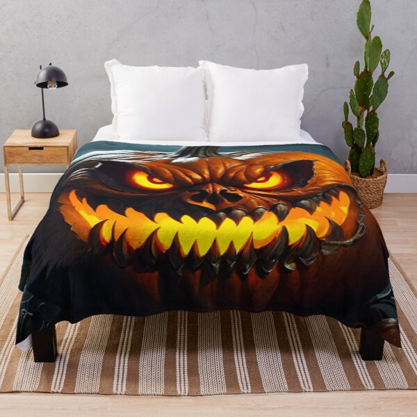 Item preview, Scary Demonic Halloween Pumpkin designed and sold by GrizzlyCollective.