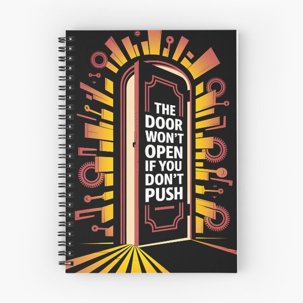 Item preview, The Door Won't Open If You Don't Push designed and sold by Art Intelligence.