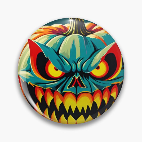 Item preview, Evil Pumpkin Halloween Design designed and sold by GrizzlyCollective.