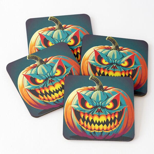 Item preview, Evil Pumpkin Halloween Design designed and sold by GrizzlyCollective.