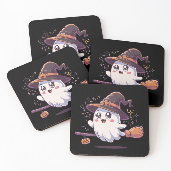 Item preview, Cute spooky ghost witch sticker designed and sold by FlawlessDraft.