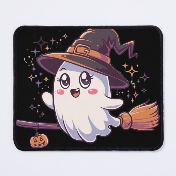 Item preview, Cute spooky ghost witch sticker designed and sold by FlawlessDraft.