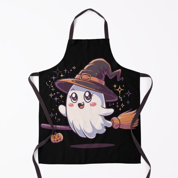 Item preview, Cute spooky ghost witch sticker designed and sold by FlawlessDraft.