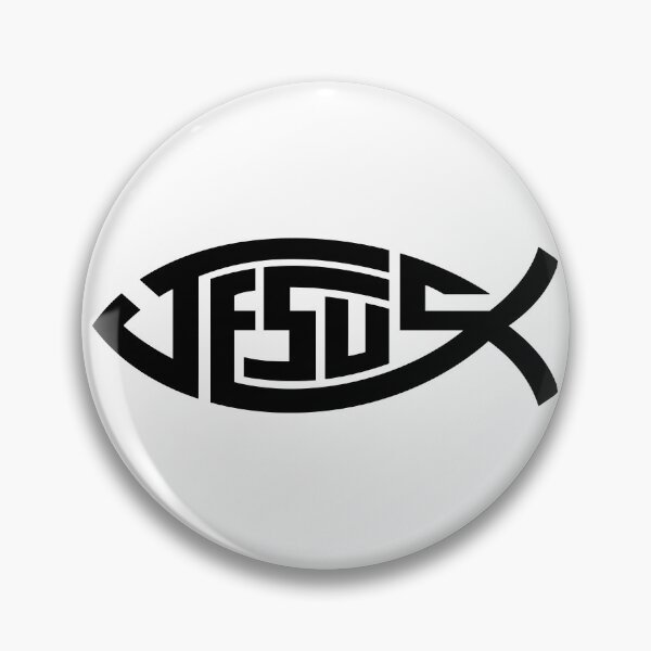 Item preview, Jesus Fish designed and sold by IceBlueDesigns.