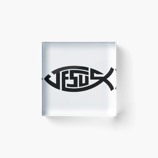 Item preview, Jesus Fish designed and sold by IceBlueDesigns.