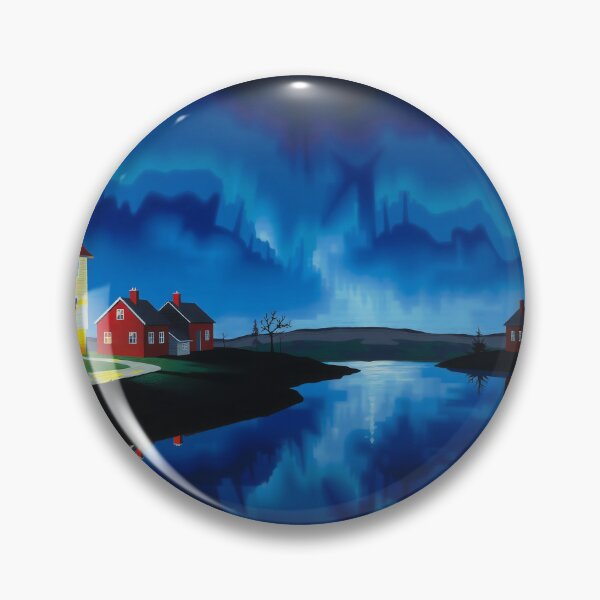 Item preview, Dusk Waltz: Houses, Lakes, and Northern Mirrors designed and sold by PanoramaPrints.