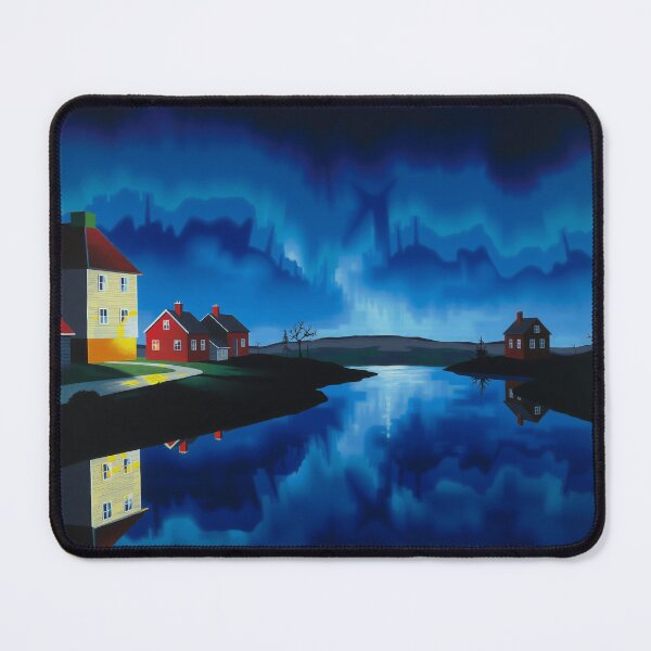 Item preview, Dusk Waltz: Houses, Lakes, and Northern Mirrors designed and sold by PanoramaPrints.