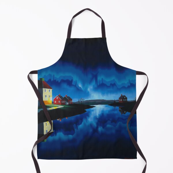 Item preview, Dusk Waltz: Houses, Lakes, and Northern Mirrors designed and sold by PanoramaPrints.