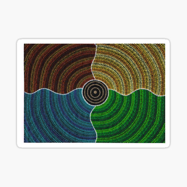 Connect to Country Sticker