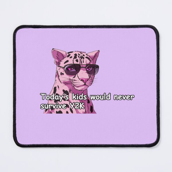 Item preview, Pink jaguar with sunglasses meme quote designed and sold by pinkuardesign.