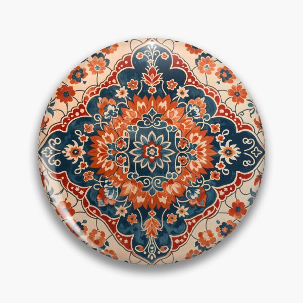 Item preview, Saffron & Azure Casbah Floral designed and sold by meggydesigns.