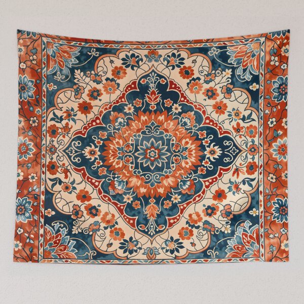 Item preview, Saffron & Azure Casbah Floral designed and sold by meggydesigns.