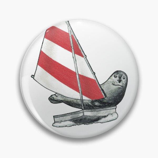 Item preview, sailing seal designed and sold by hambonepickle.