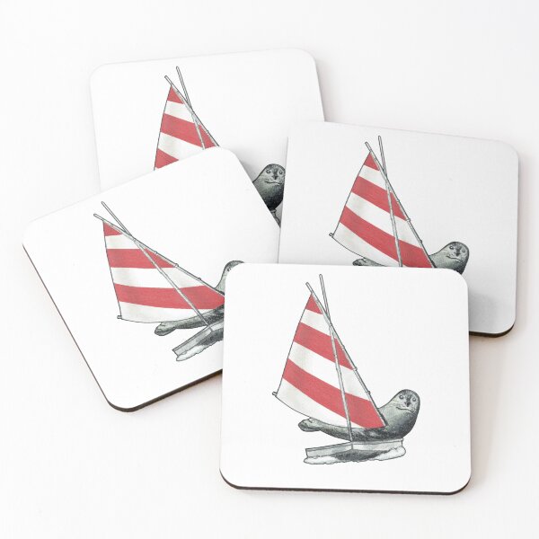 Item preview, sailing seal designed and sold by hambonepickle.