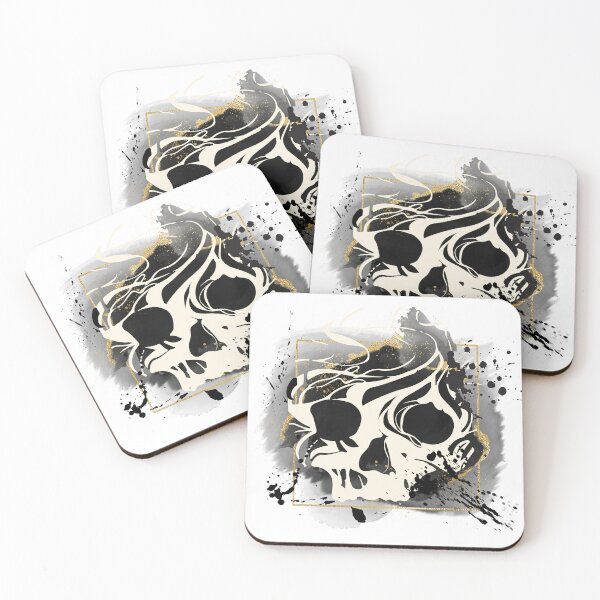 Item preview, Abstract skull designed and sold by Sia's Shadow Gallery.