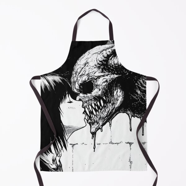 Item preview, Lips Lost to Shadows – black and white horror manga anime girl boy designed and sold by ForsakenFrames.