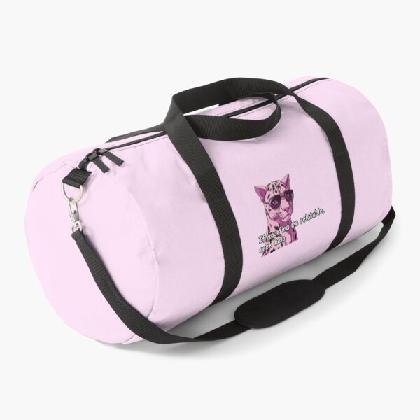 Item preview, Pink jaguar with sunglasses meme quote  designed and sold by pinkuardesign.
