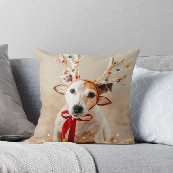 Artikelvorschau, Beagle-Weihnachten Dekokissen entworfen und verkauft von TeeUp2.