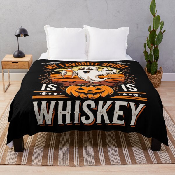 Item preview, Halloween Ghost Drinking My Favorite Spirit is Whiskey Funny Gifts or Perfect idea for Halloween  designed and sold by ketkacreations.