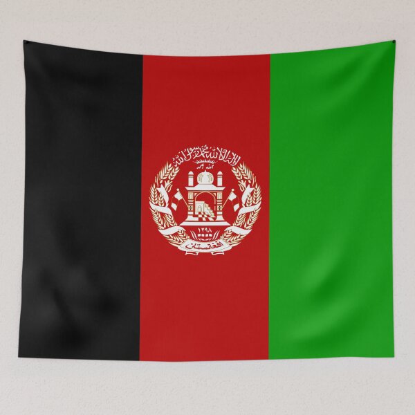 Item preview, Afghanistan Flag Print: Heritage and Resilience designed and sold by communedesigns.