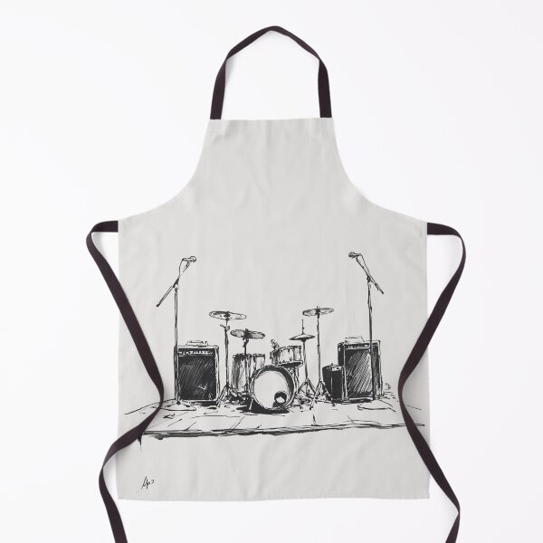 Item preview, Drum Kit Sketch designed and sold by Sketch-Shack.