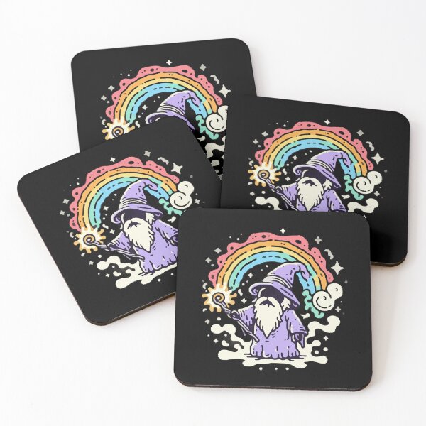 Item preview, Rainbow Wizard designed and sold by Emegan Print Art.