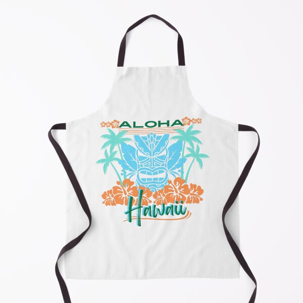 Item preview, Hawaii State Hibiscus Flower Palm Tree Tikki T-shirt Sticker designed and sold by ThinkNature!.