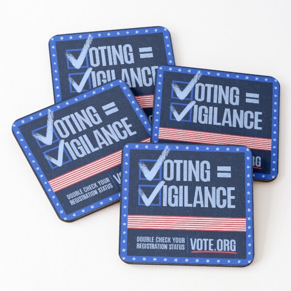 Item preview, Voting is Vigilance designed and sold by RARELA-DPV.