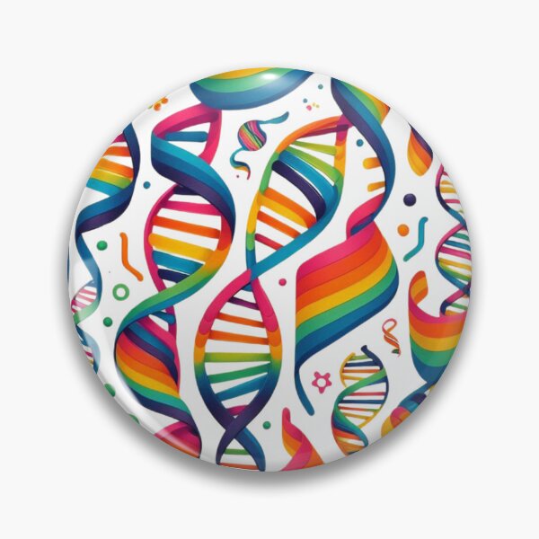 Item preview, Rainbow DNA: Cool Pattern designed and sold by cami gallo.