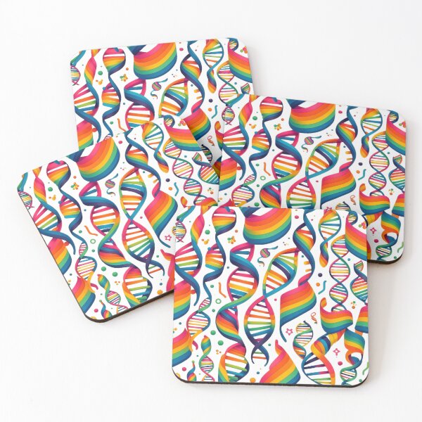 Item preview, Rainbow DNA: Cool Pattern designed and sold by cami gallo.