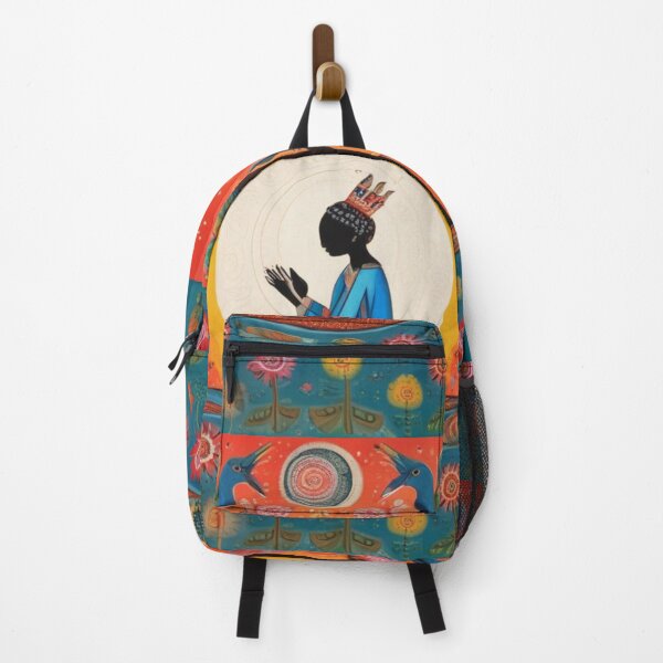 Item preview, Vibrant Folk Art for Inner Peace - Digital Art for Tranquility designed and sold by whereisOlga_.