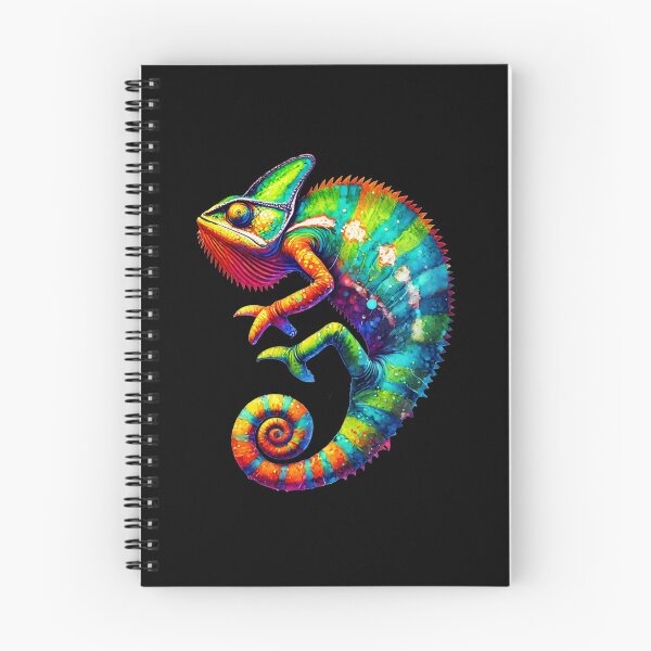 Item preview, Colorful Chameleon designed and sold by Blink Art Studio.