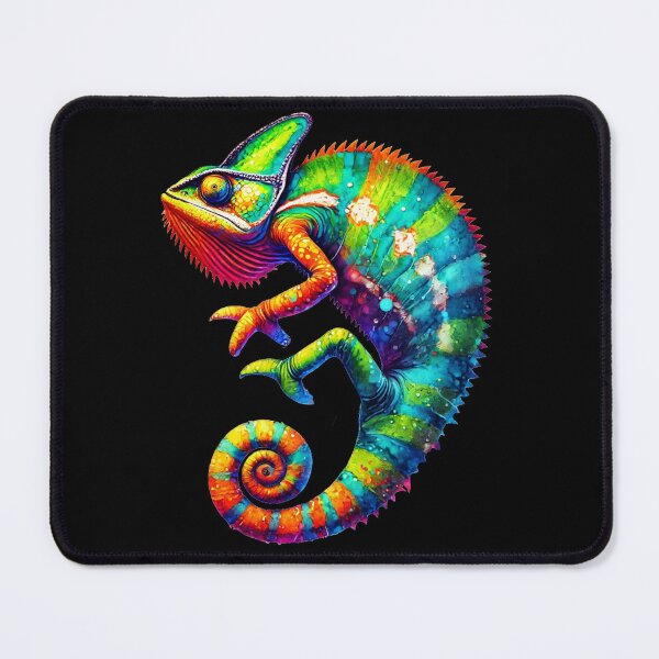 Item preview, Colorful Chameleon designed and sold by Blink Art Studio.