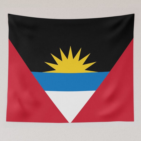 Item preview, Antigua and Barbuda Flag Print: Vibrant Heritage designed and sold by communedesigns.