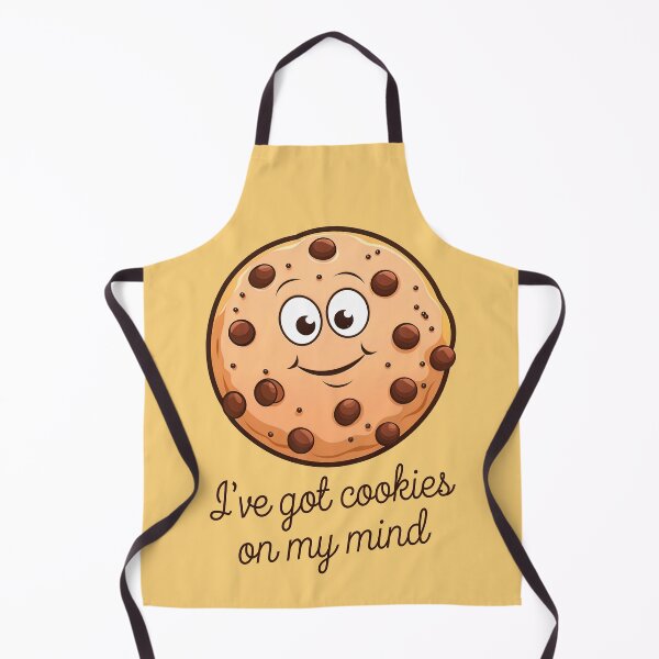 Item preview, I've Got Cookies On My Mind Funny Food Quote designed and sold by TheArtOfPat.