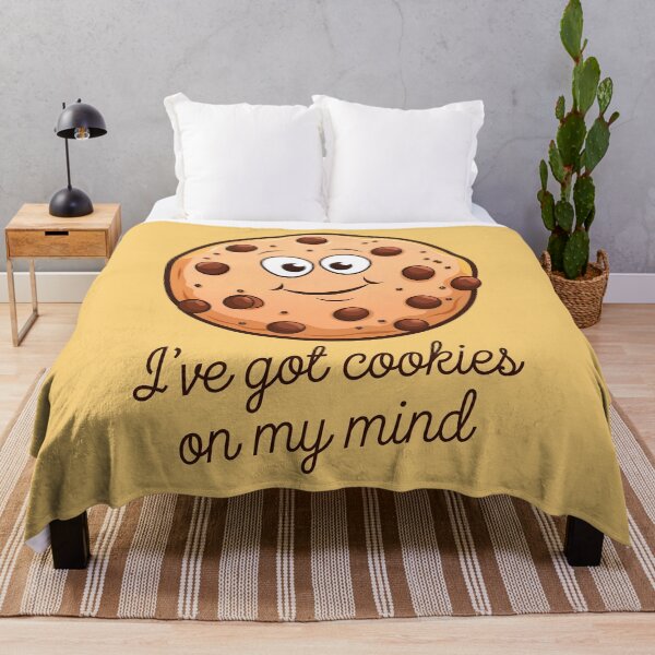 Item preview, I've Got Cookies On My Mind Funny Food Quote designed and sold by TheArtOfPat.