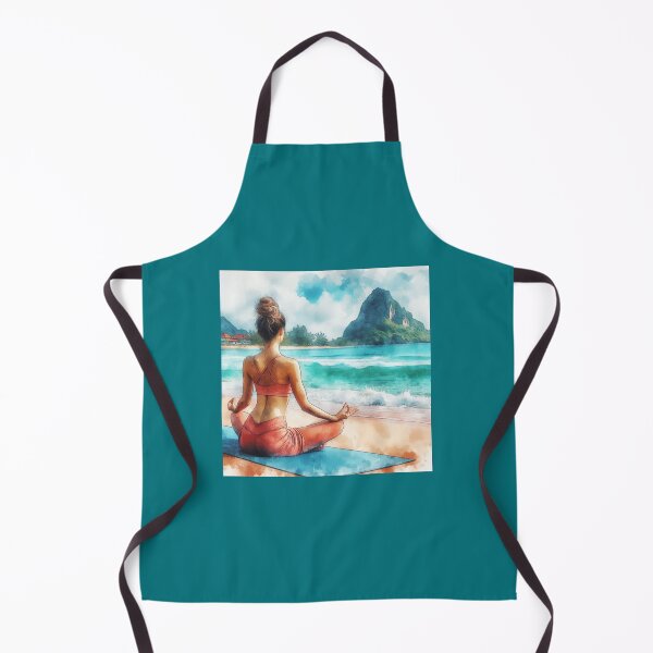 Item preview, Yoga Watercolor Painting designed and sold by Halifaxartguy.