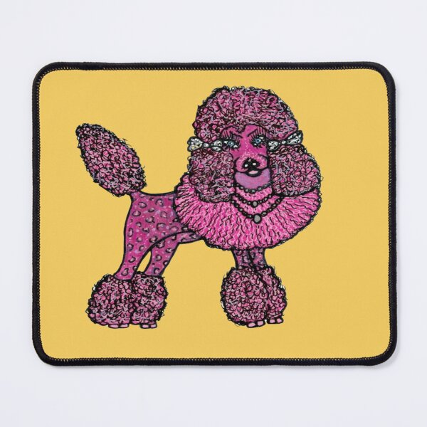 Item preview, Pink Fluffy Poodle designed and sold by FunkyAdicom.