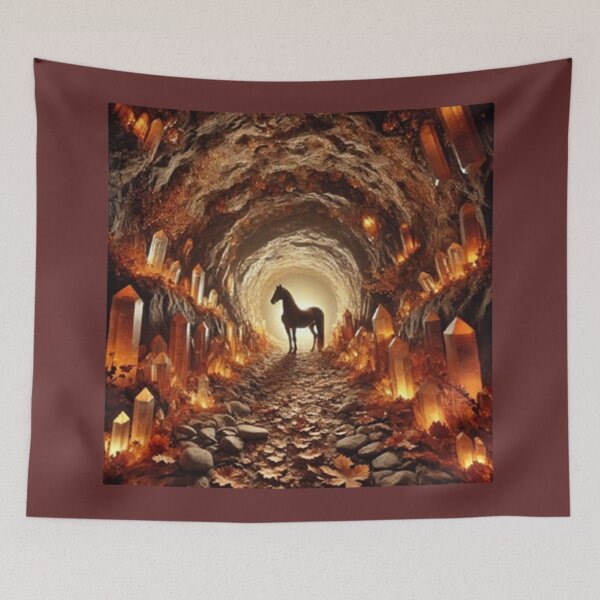 Item preview, Whispers of Autumn: A Crystal Horse Haven designed and sold by annenambiro.
