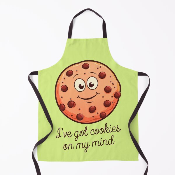 Item preview, I've Got Cookies On My Mind Funny Food Quote designed and sold by TheArtOfPat.
