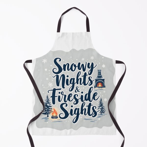 Item preview, Snowy Nights & Fireside Sights - Cozy Winter Design designed and sold by  MAD's Recreation Studio.