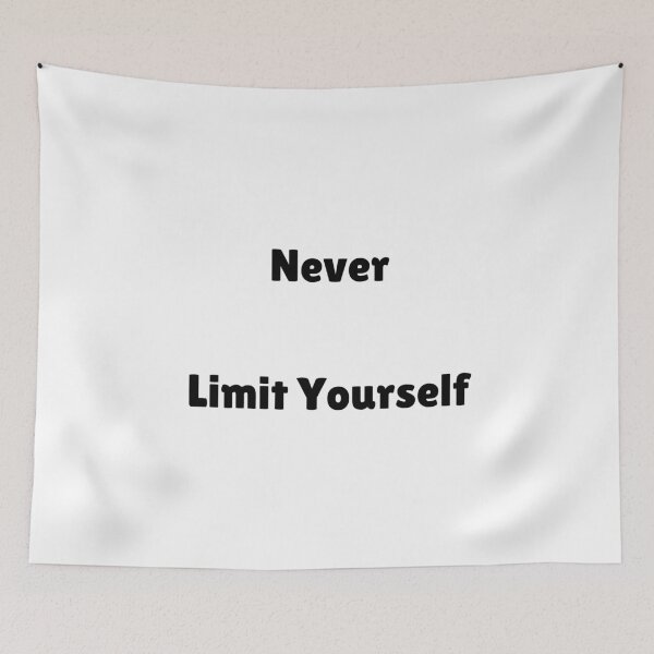 Item preview, Never Limit Yourself designed and sold by ShaunSandhu.