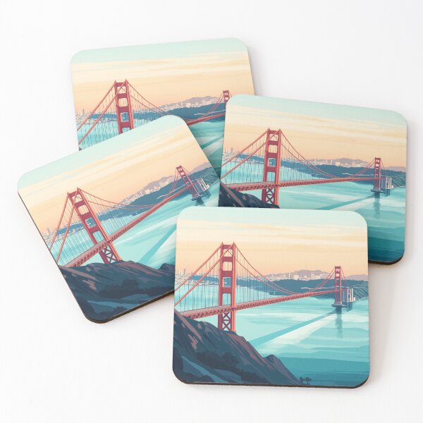 Item preview, Golden Gate Bridge at Dawn designed and sold by Steinfox.