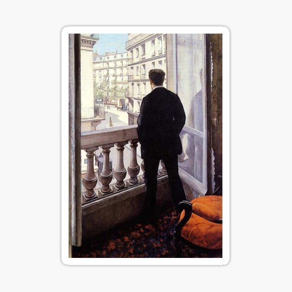 Aperçu de l'œuvre G. Caillebotte - Jeune homme à la fenêtre créée et vendue par BestPaintings.