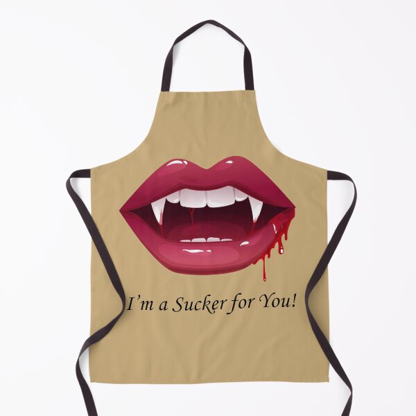 Item preview, Halloween: Vampire Lips and Teeth... I'm a sucker for you! designed and sold by SomeGuyLou.
